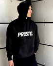Bluza męska z kapturem Prosto Big Log czarna