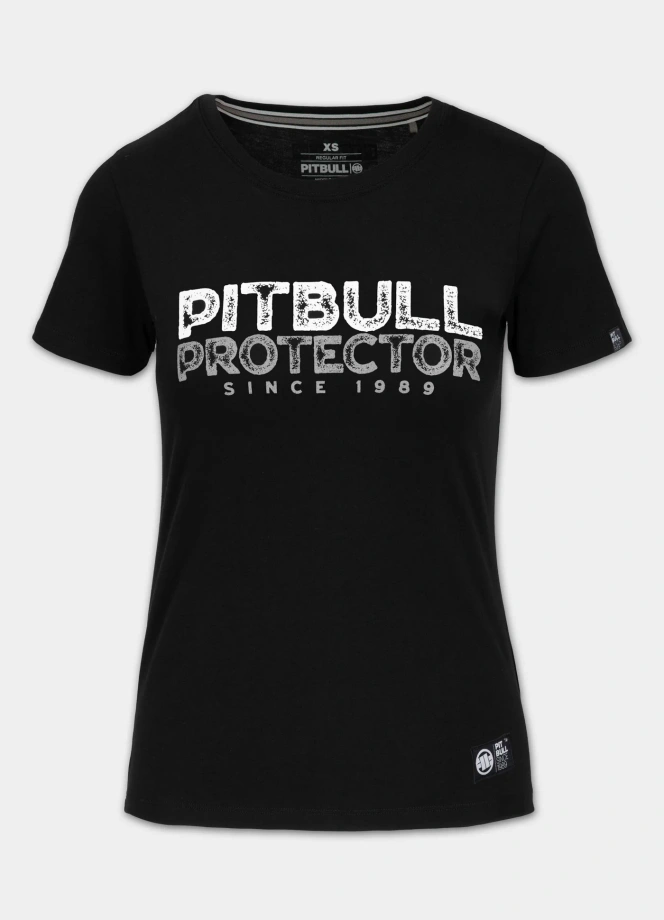 Koszulka t-shirt damska Pit Bull Protector czarna