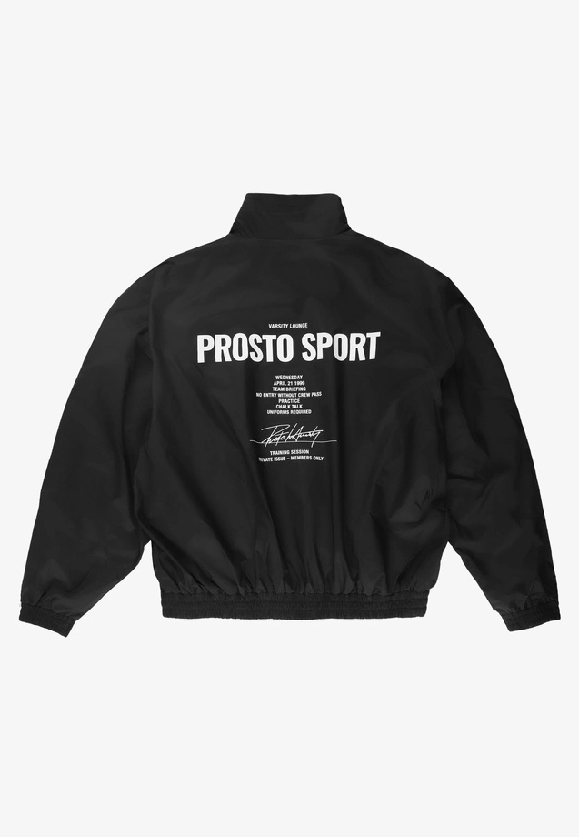 Kurtka męska przejściowa Prosto Sport Iconic czarna