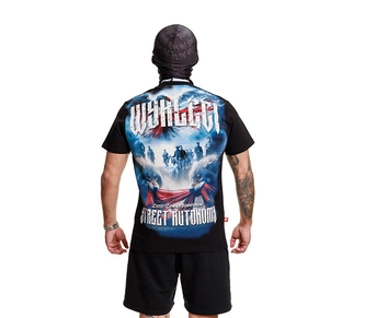 Koszulka męska t-shirt Street Autonomy Wyklęci czarna