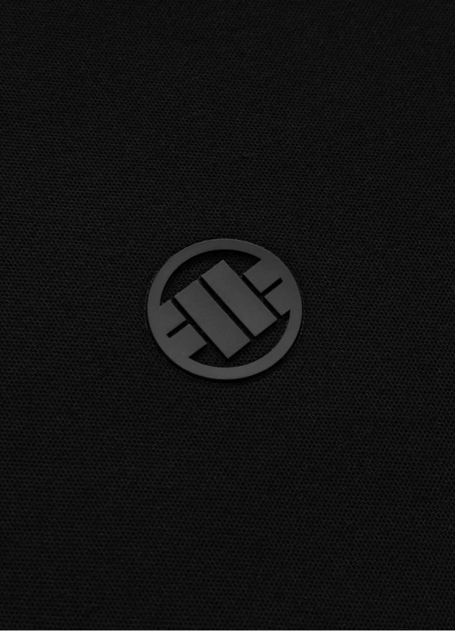 Koszulka Longsleeve męska Pitbull Pique Rockey czarna