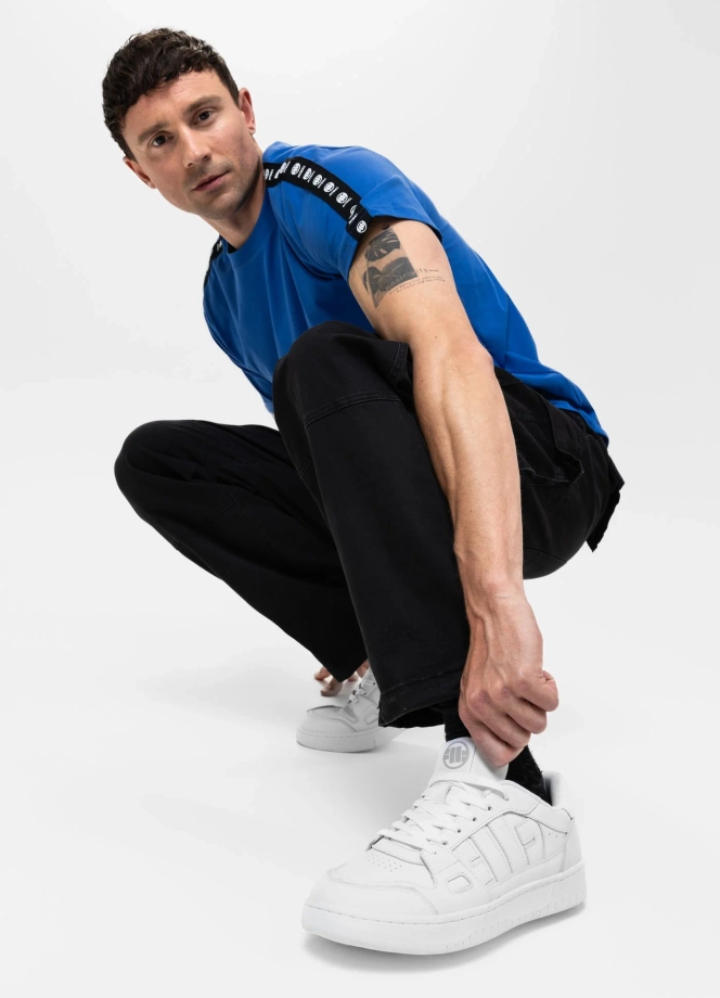 Buty sportowe sneakersy Pit Bull Elkwood białe