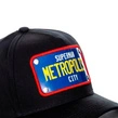 Czapka z daszkiem Capslab Superman Metropolis black