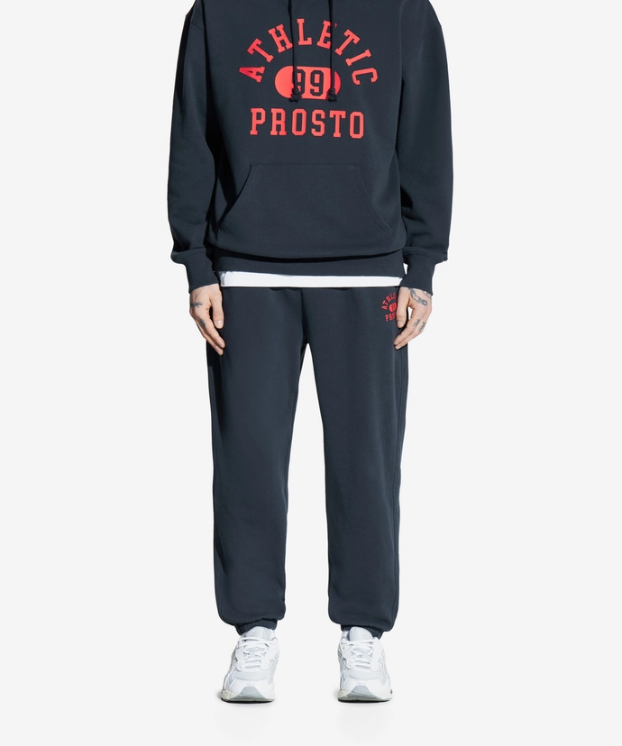 Spodnie dresowe męskie Prosto Athletic99 granatowe