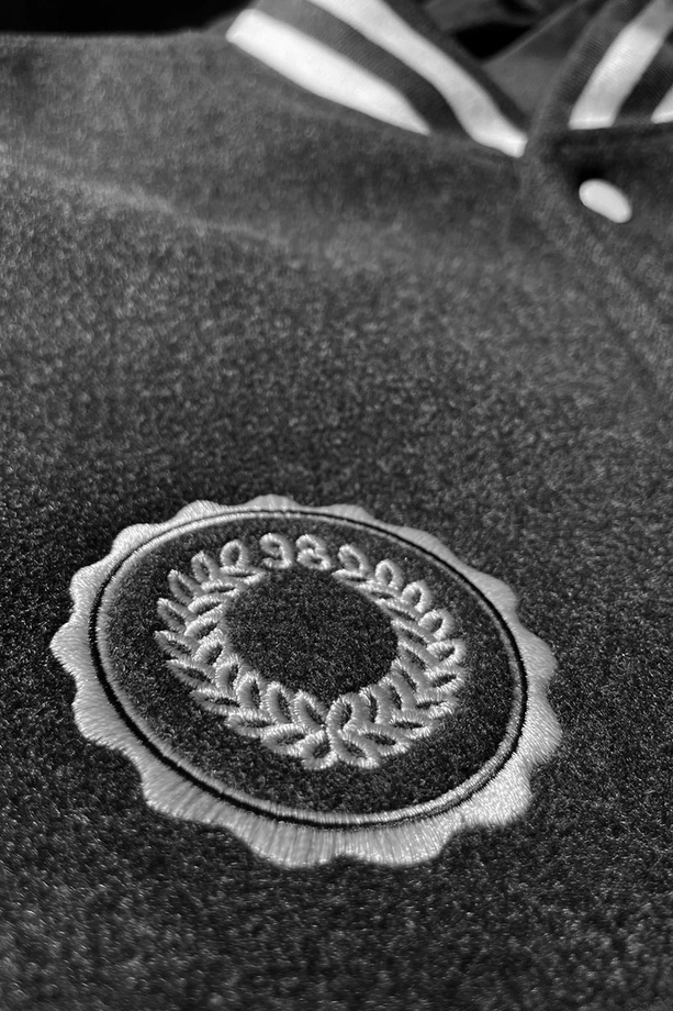 Kurtka zimowa Mass Denim Athletic ciemny szary