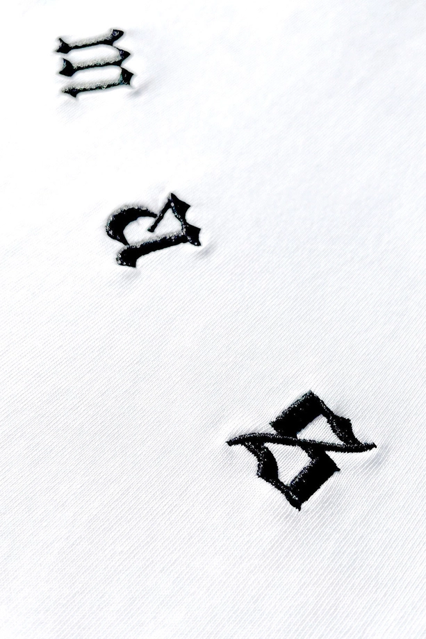 Koszulka męska t-shirt Mass Dnm Bergen biała