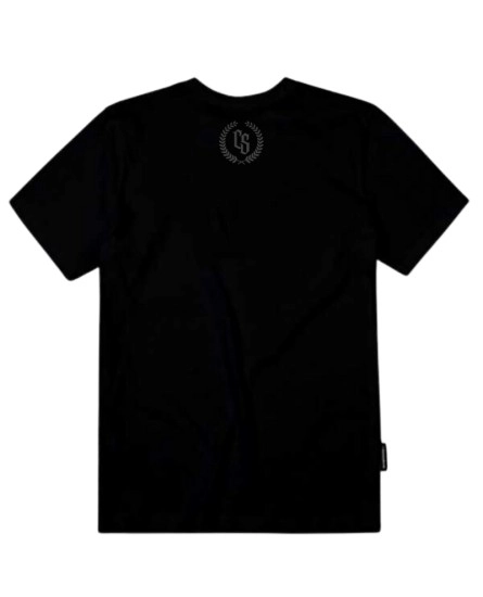 Koszulka męska T-shirt Ciemna Strefa Laur czarna/szara