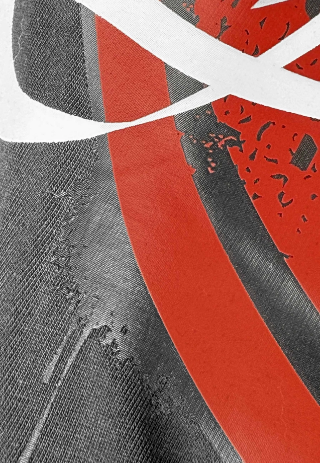 Koszulka męska t-shirt Prosto Damage Target czarna