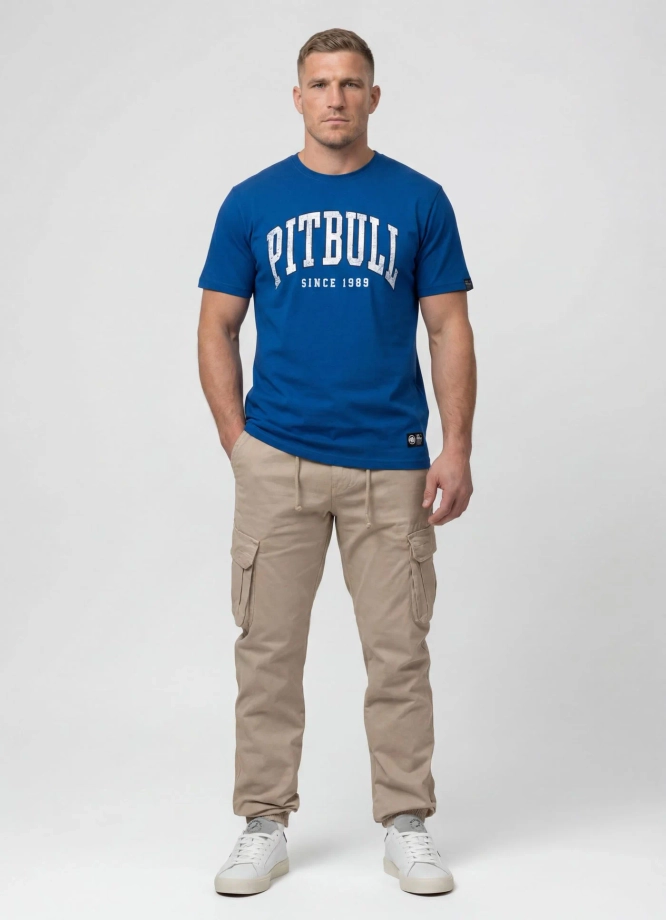 Koszulka męska T-Shirt Pitbull West Coast Norton niebieski