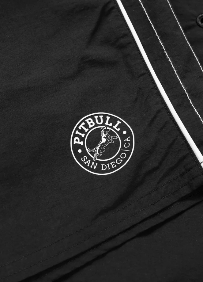 Spodenki szorty kąpielowe męskie Pitbull Crownhill czarne