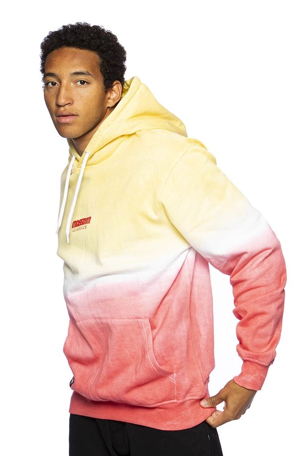Bluza z kapturem Mass Dnm Sunshine hoody yellow/red