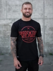 Koszulka męska t-shirt Środowisko Miejskie Theme czarna/czerwona
