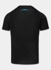 Koszulka męska rashguard Pitbull Ray czarna/niebieska