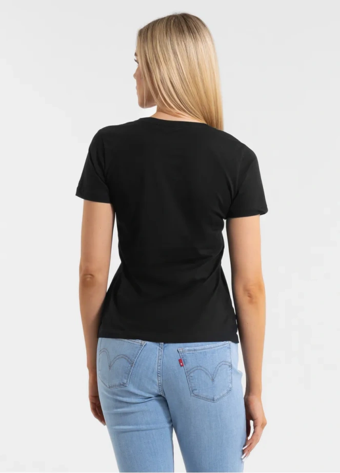 Koszulka t-shirt damska Pit Bull Pitbull USA CAL czarna