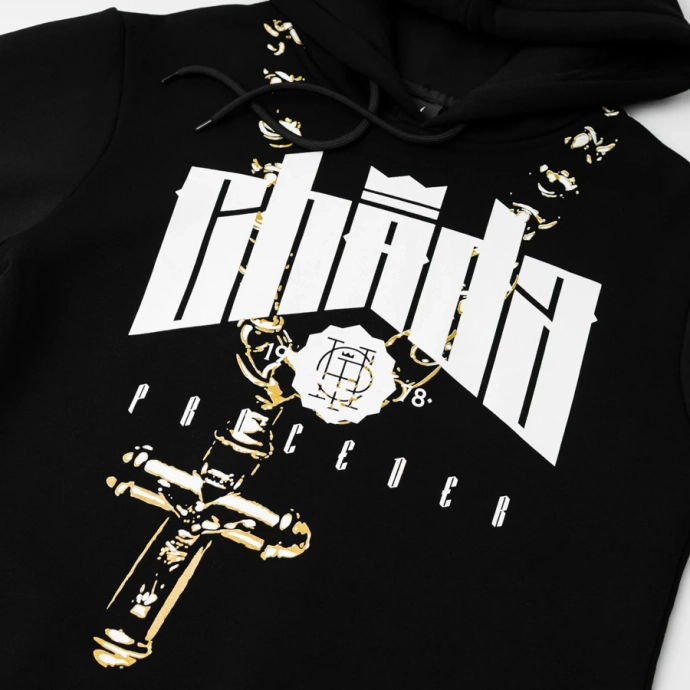 Bluza męska z kapturem Chada Proceder Rosary czarna