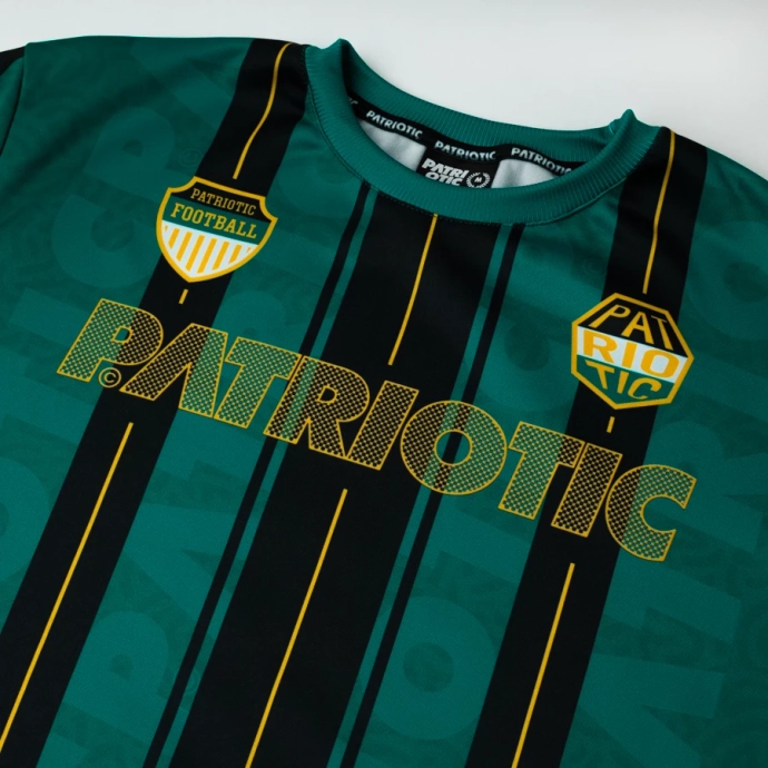 Bluza męska klasyczna Patriotic F-Football Green crewneck zielona