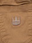 Spodenki szorty męskie materiałowe Jigga Wear Crown beżowe 