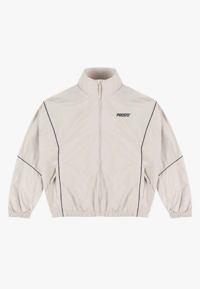 Komplet dresowy męski Prosto Street Armour beżowy