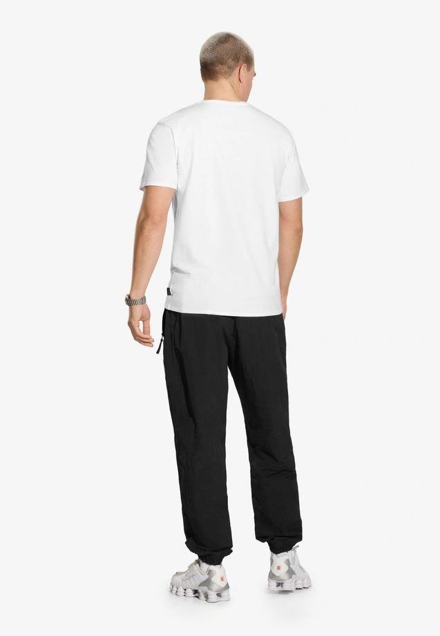 Koszulka męska t-shirt Prosto Shield Slim biała