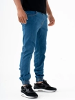Spodnie męskie Jeans Jogger Jigga Wear Crown Classic niebieskie