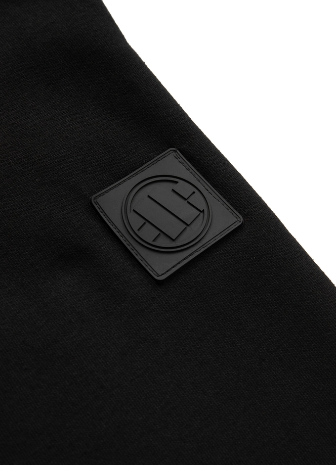 Bluza bez kaptura Pitbull Pit Bull Orange Logo crewneck black