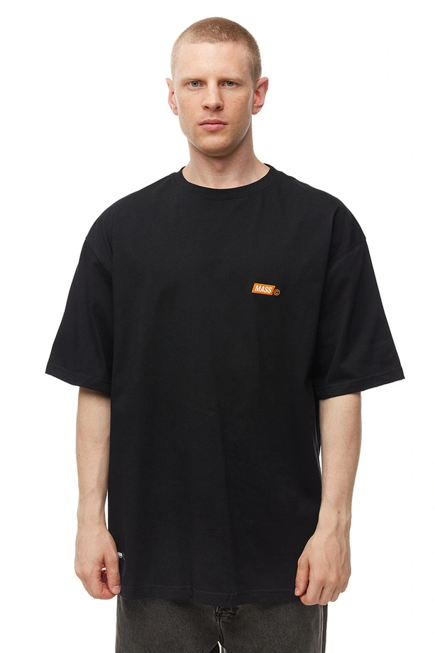 Koszulka męska t-shirt Mass Dnm Mini Box czarna