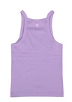 Koszulka tank top damski Champion Small Logo fiolet
