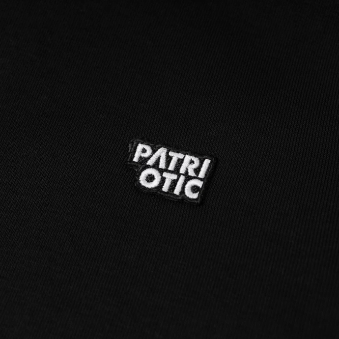 Bluza męska z kapturem Patriotic Cls App Tape czarna
