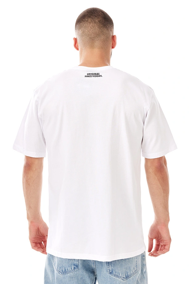 Koszulka męska t-shirt Mass Dnm Patch biała