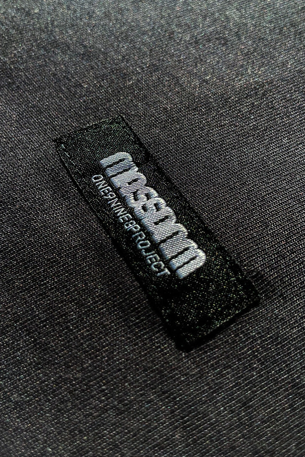 Koszulka męska t-shirt Mass Dnm Classic Fast czarna