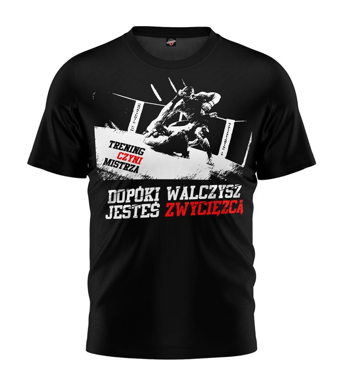 Koszulka męska T-shirt Public Enemy Dopóki Walczysz 1 czarny