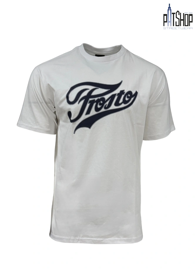 Koszulka męska t-shirt Prosto Varsity biała