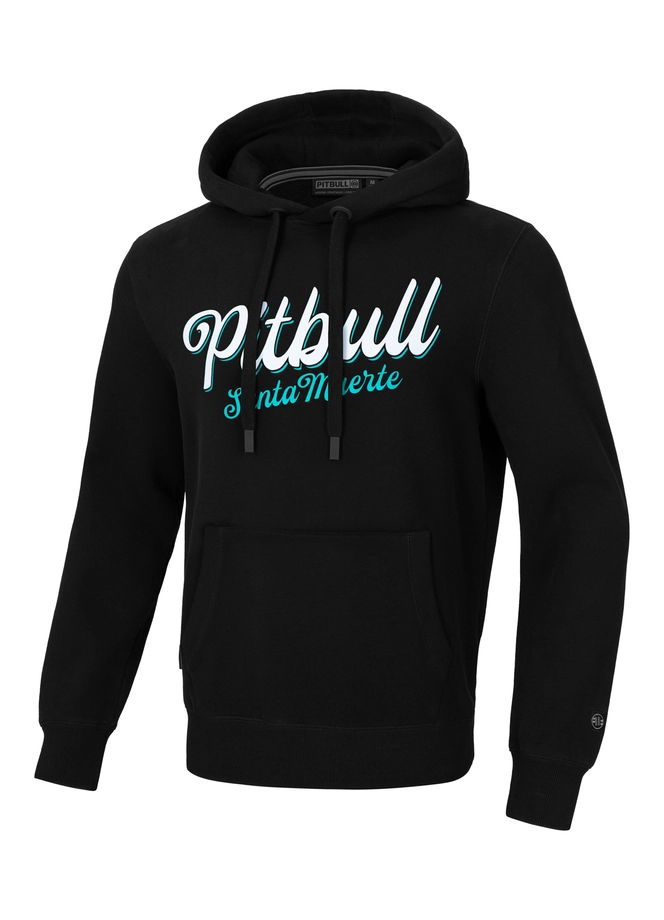 Bluza męska z kapturem Pitbull Pit Bull Santa Muerte hooded czarna