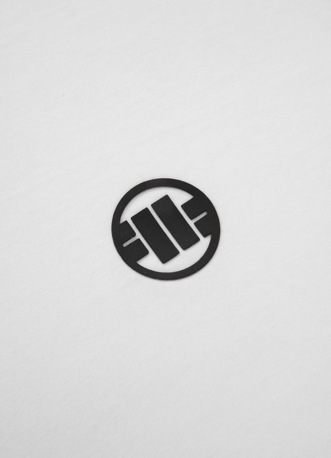 Koszulka męska T-Shirt Pit Bull Pitbull Small Logo 25 biała