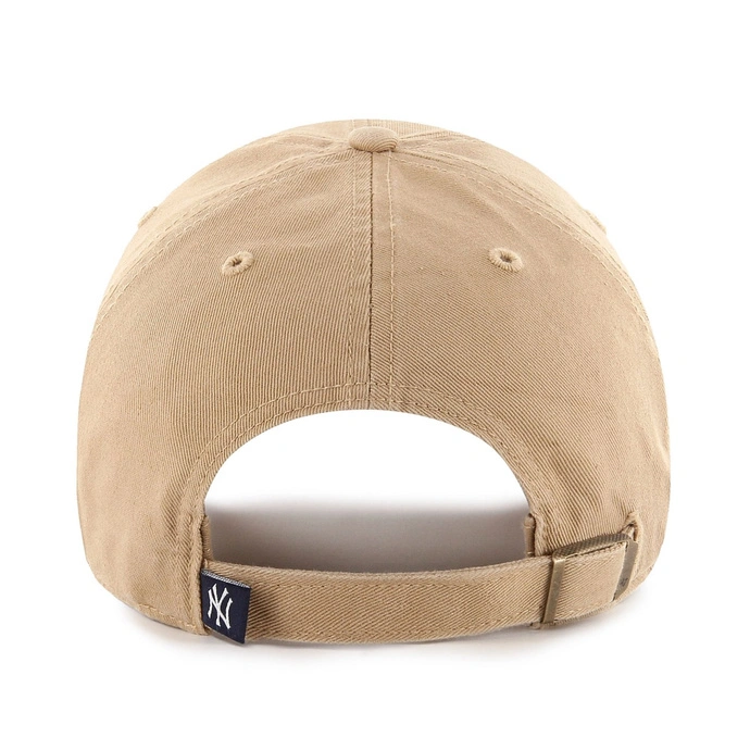 Czapka z daszkiem 47 Brand New York Yankees Khaki Clean Up beżowa