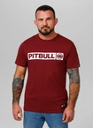 Koszulka męska T-Shirt Pit Bull Pitbull Hilltop 25 bordowa