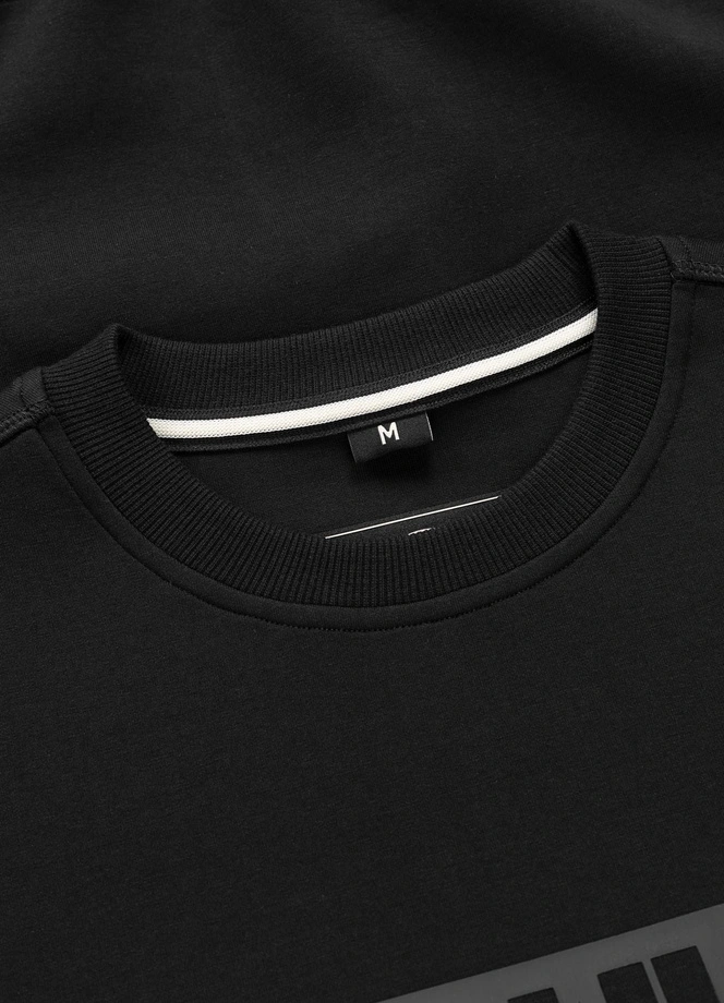 Bluza męska bez kaptura Pit Bull Charger czarna