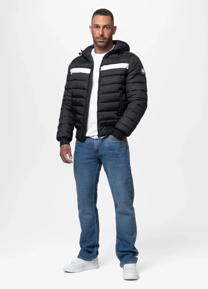 Kurtka zimowa męska Pit Bull Rubio czarna