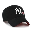 Czapka z daszkiem 47 Brand New York Yankees Icon Clean Up czarna