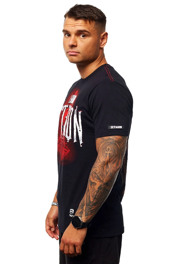 Koszulka męska T-shirt Octagon Legion czarna
