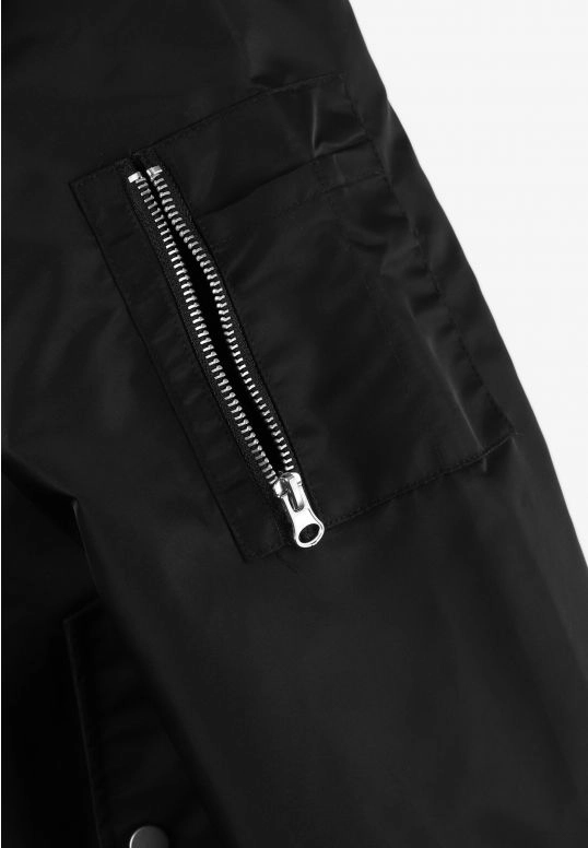 Kurtka męska przejściowa wiosenna Prosto Bomber czarna