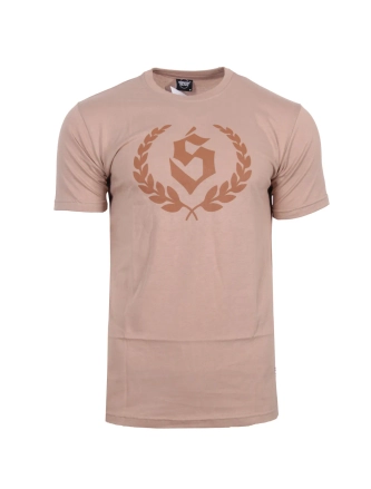 Koszulka męska t-shirt Środowisko Miejskie Big Laur beżowa