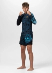 Koszulka męska rashguard Pitbull Longsleeve Guardian Angel czarna