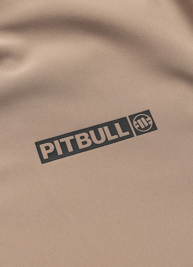Kurtka męska przejściowa wiosenna Pit Bull Softshell Roscoe ciemno beżowa
