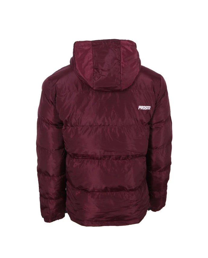Kurtka zimowa męska Prosto Klasyk Adament bordowa