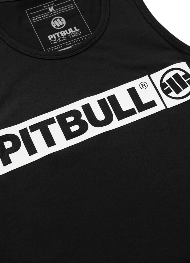 Koszulka męska tank top Pitbull Hilltop czarna