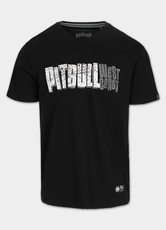Koszulka męska T-Shirt Pitbull West Coast Rebel Born czarny
