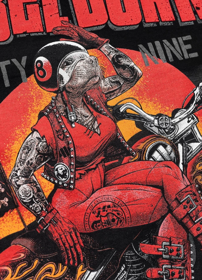 Koszulka t-shirt damska Pit Bull Rebel Born czarna