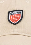 Czapka z daszkiem Prosto Shield beżowa