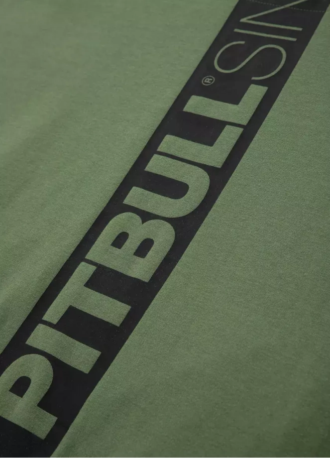 Bluza męska Pitbull Hermes Pit Bull hooded zielona